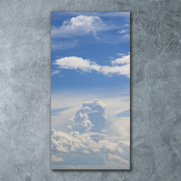 Print on acrylic glass Clouds in the sky