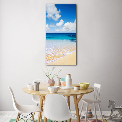 Print on acrylic glass Tropical beach