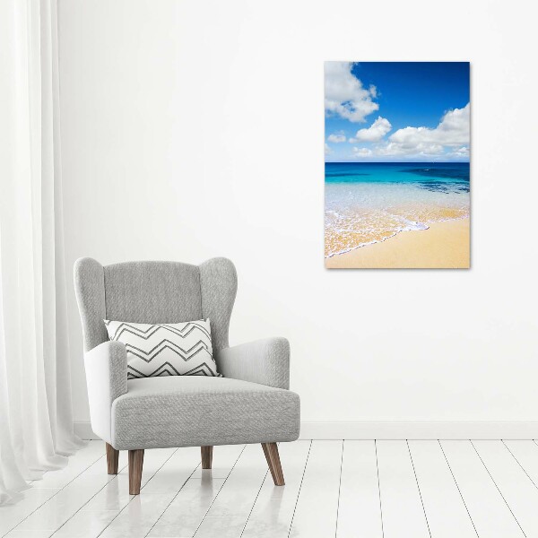 Print on acrylic glass Tropical beach