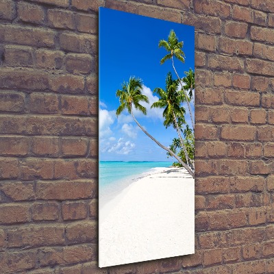 Print on acrylic glass Tropical beach