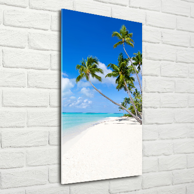 Print on acrylic glass Tropical beach