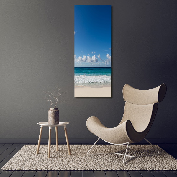 Print on acrylic glass Tropical beach