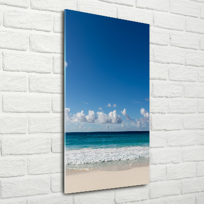 Print on acrylic glass Tropical beach