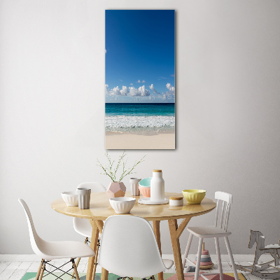 Print on acrylic glass Tropical beach