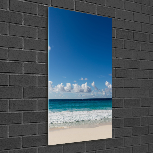 Print on acrylic glass Tropical beach