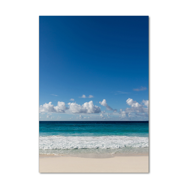 Print on acrylic glass Tropical beach