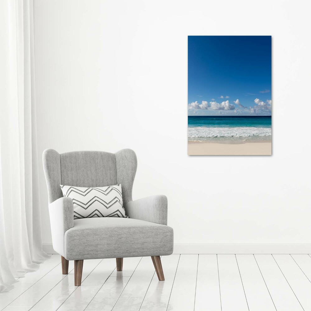 Print on acrylic glass Tropical beach