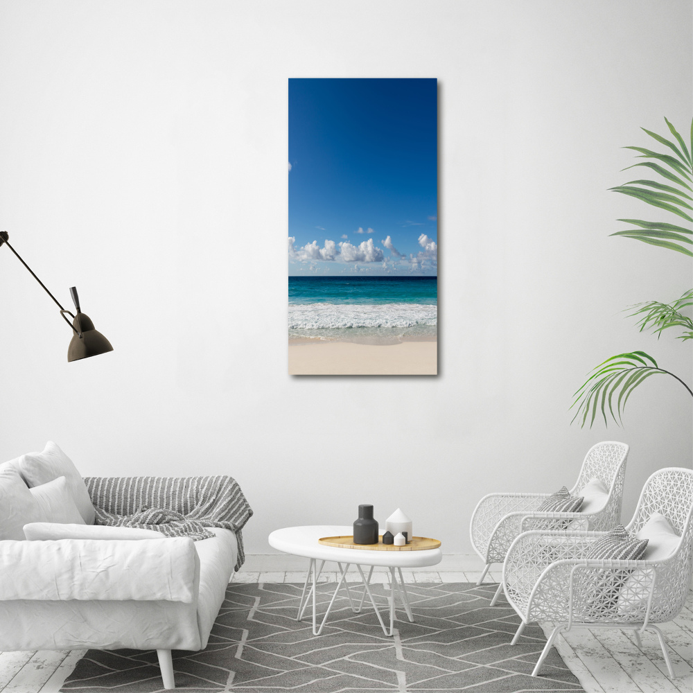 Print on acrylic glass Tropical beach