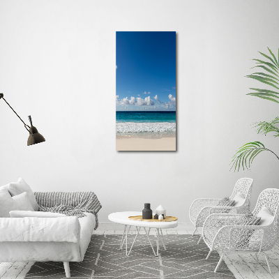 Print on acrylic glass Tropical beach