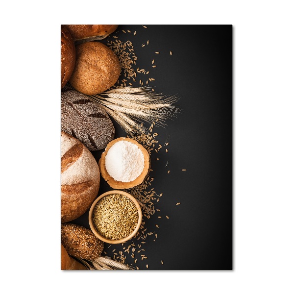 Acrylic print Bread