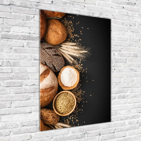 Acrylic print Bread