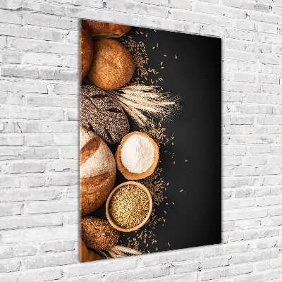 Acrylic print Bread