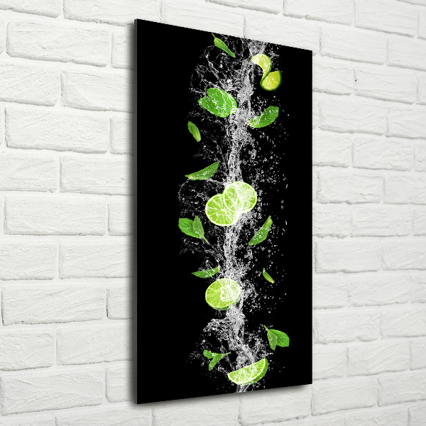 Acrylic print Lime