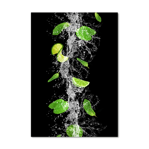 Acrylic print Lime