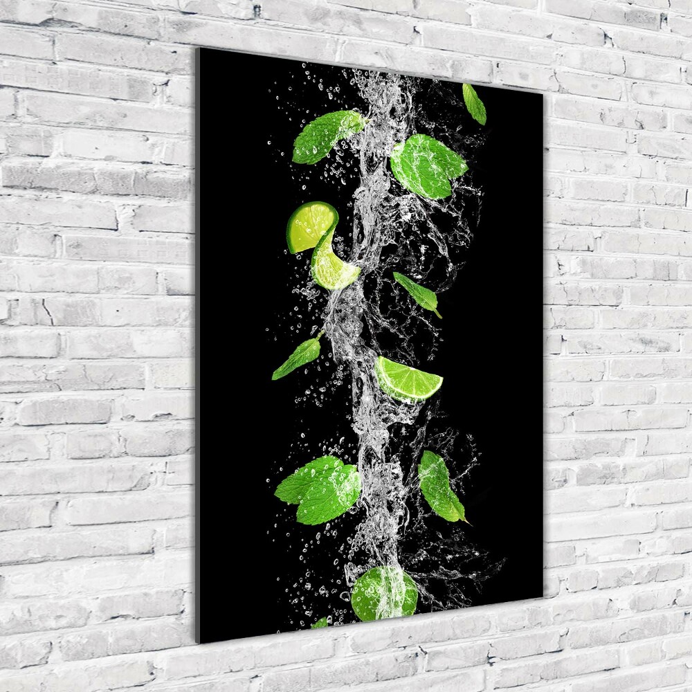 Acrylic print Lime