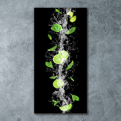 Acrylic print Lime