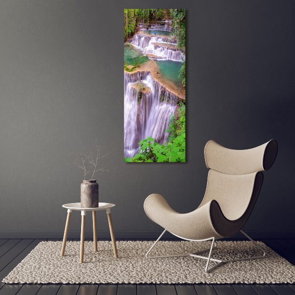 Acrylic glass print Waterfall