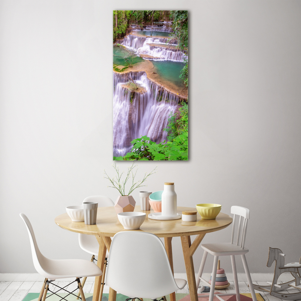 Acrylic glass print Waterfall