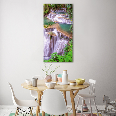 Acrylic glass print Waterfall