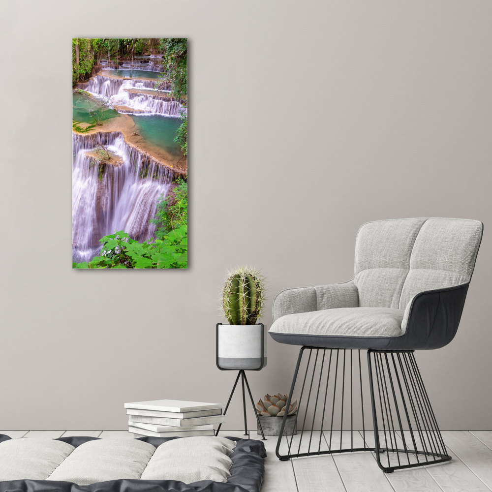 Acrylic glass print Waterfall