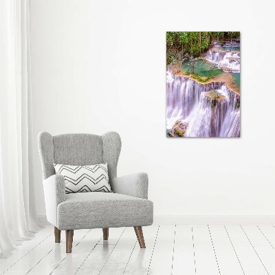 Acrylic glass print Waterfall