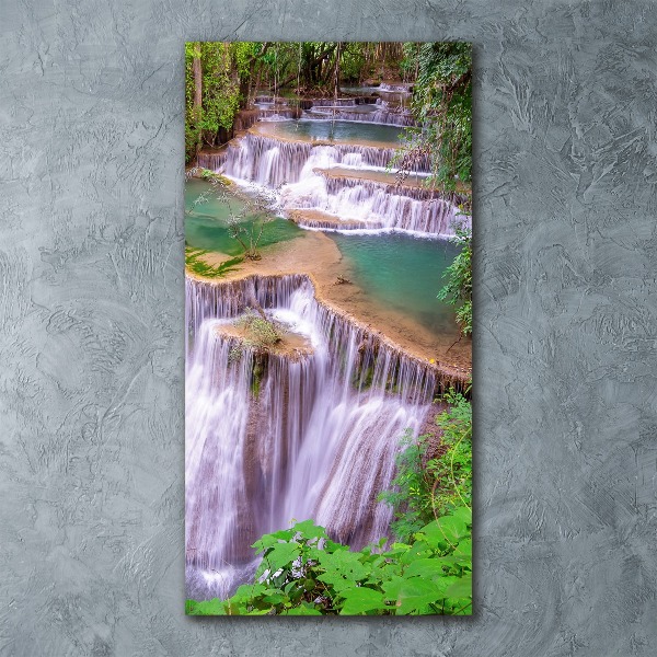 Acrylic glass print Waterfall