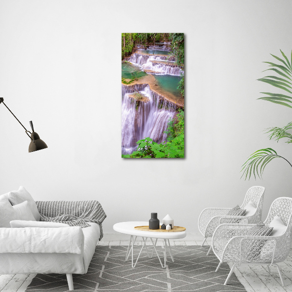 Acrylic glass print Waterfall