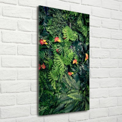 Print on acrylic Tropical plants