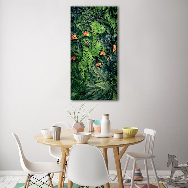 Print on acrylic Tropical plants