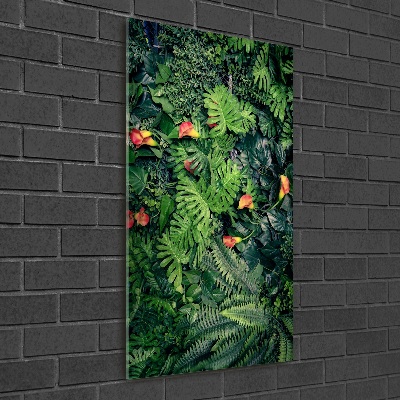 Print on acrylic Tropical plants