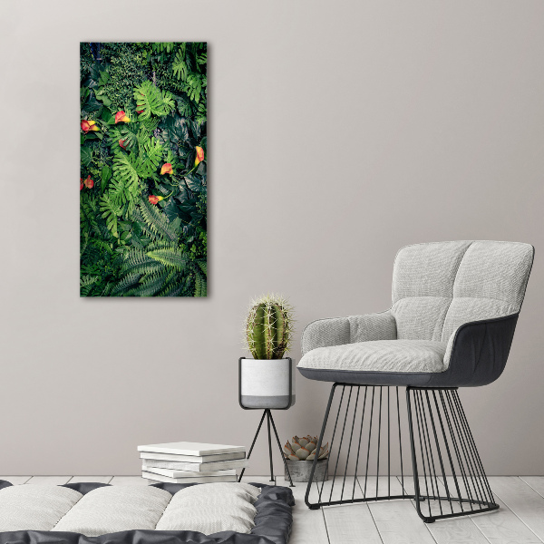 Print on acrylic Tropical plants