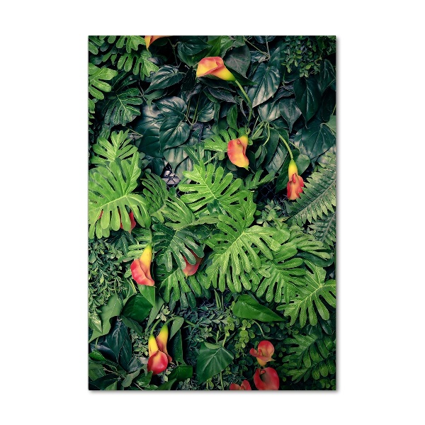 Print on acrylic Tropical plants