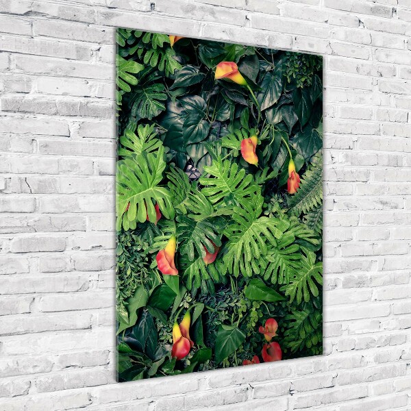 Print on acrylic Tropical plants