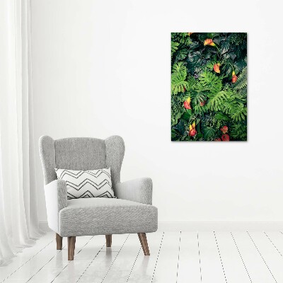 Print on acrylic Tropical plants