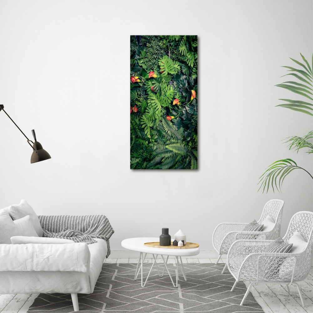 Print on acrylic Tropical plants