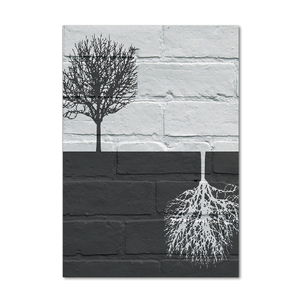 Print on acrylic Trees on the wall