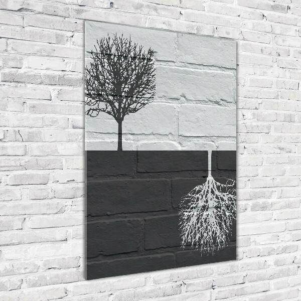 Print on acrylic Trees on the wall