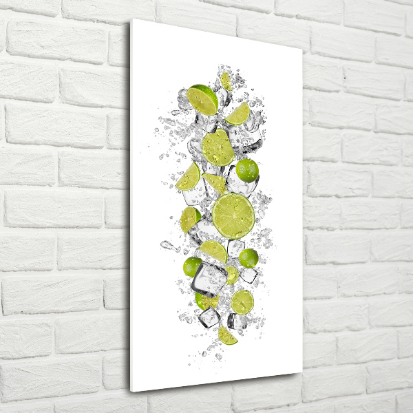 Print on acrylic glass Lime