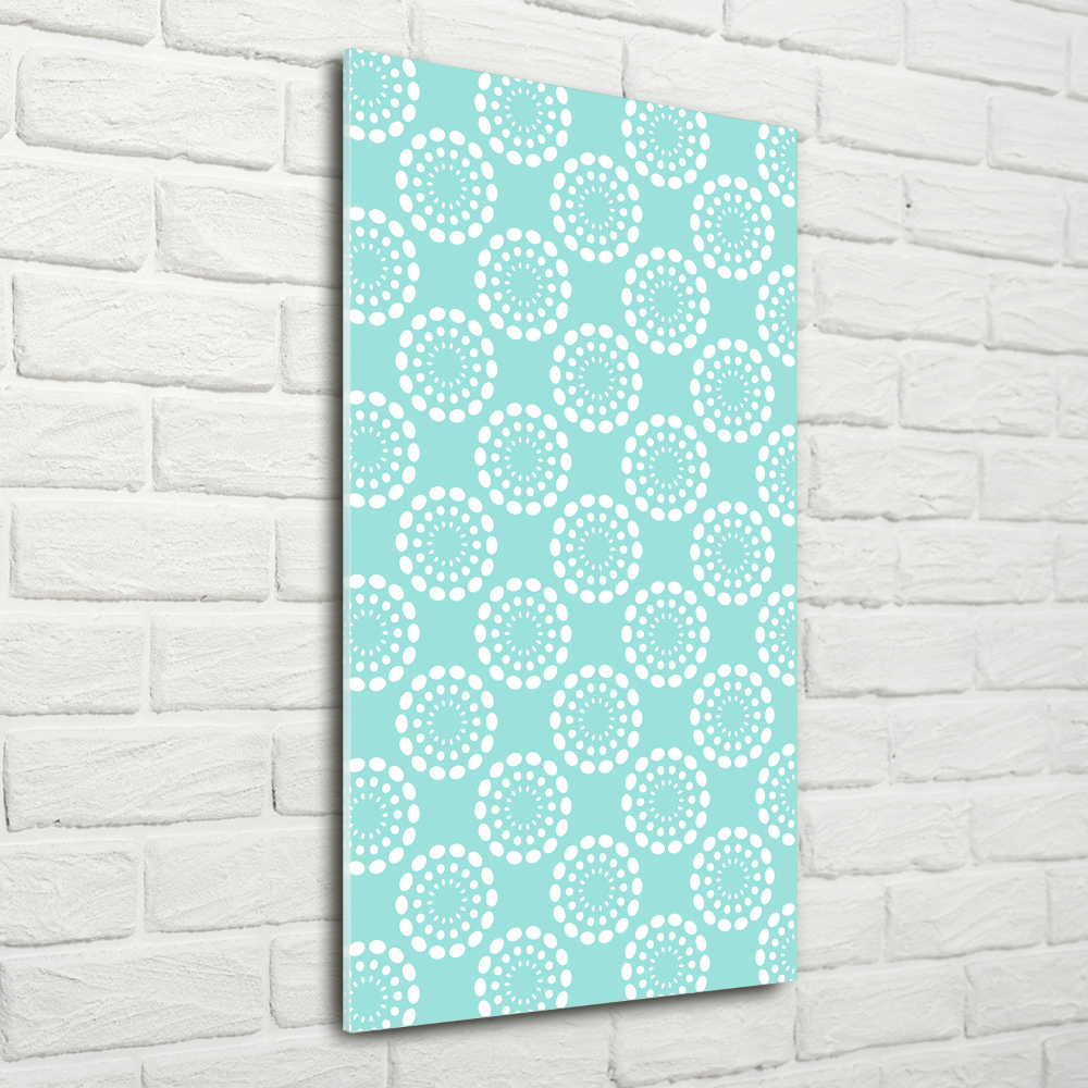 Acrylic wall art Geometric background