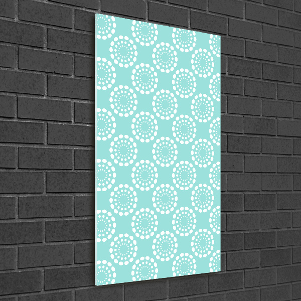 Acrylic wall art Geometric background