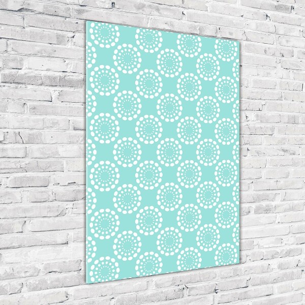 Acrylic wall art Geometric background