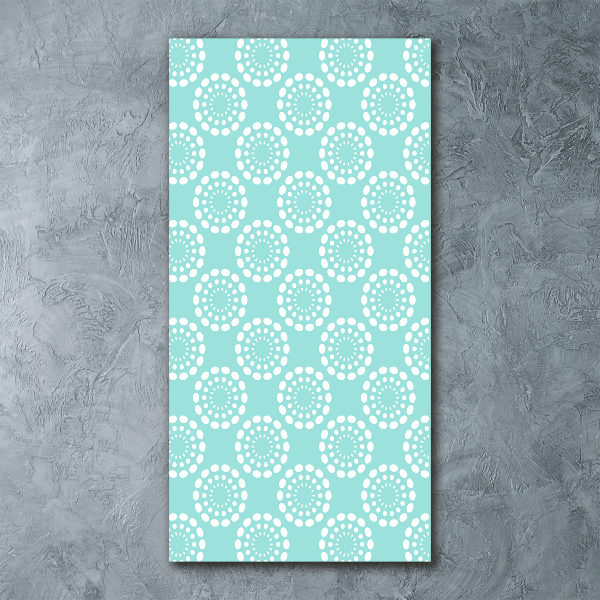 Acrylic wall art Geometric background