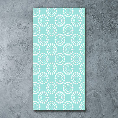 Acrylic wall art Geometric background