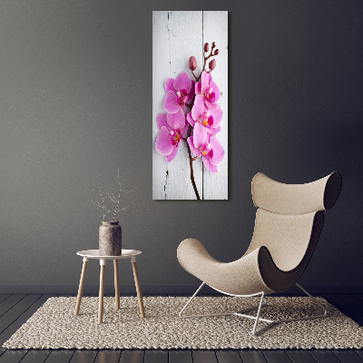 Print on acrylic Pink orchid