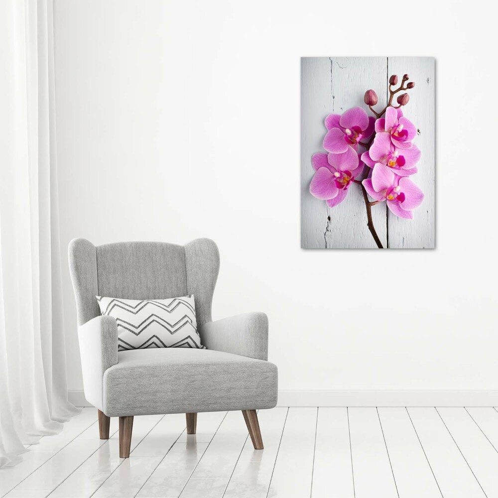 Print on acrylic Pink orchid