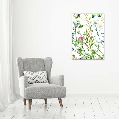 Acrylic print Field flowers