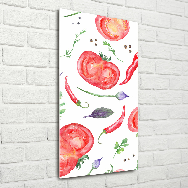 Print on acrylic Vegetables