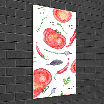 Print on acrylic Vegetables