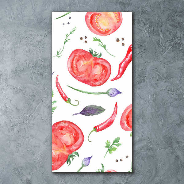 Print on acrylic Vegetables