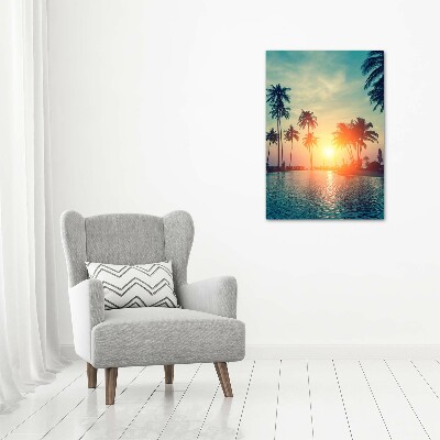 Print on acrylic Tropical beach